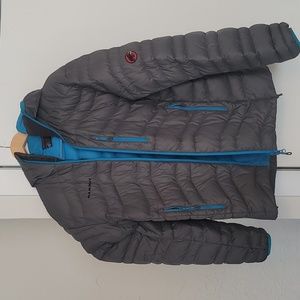 Mammut peak hooded men's ski touring jacket